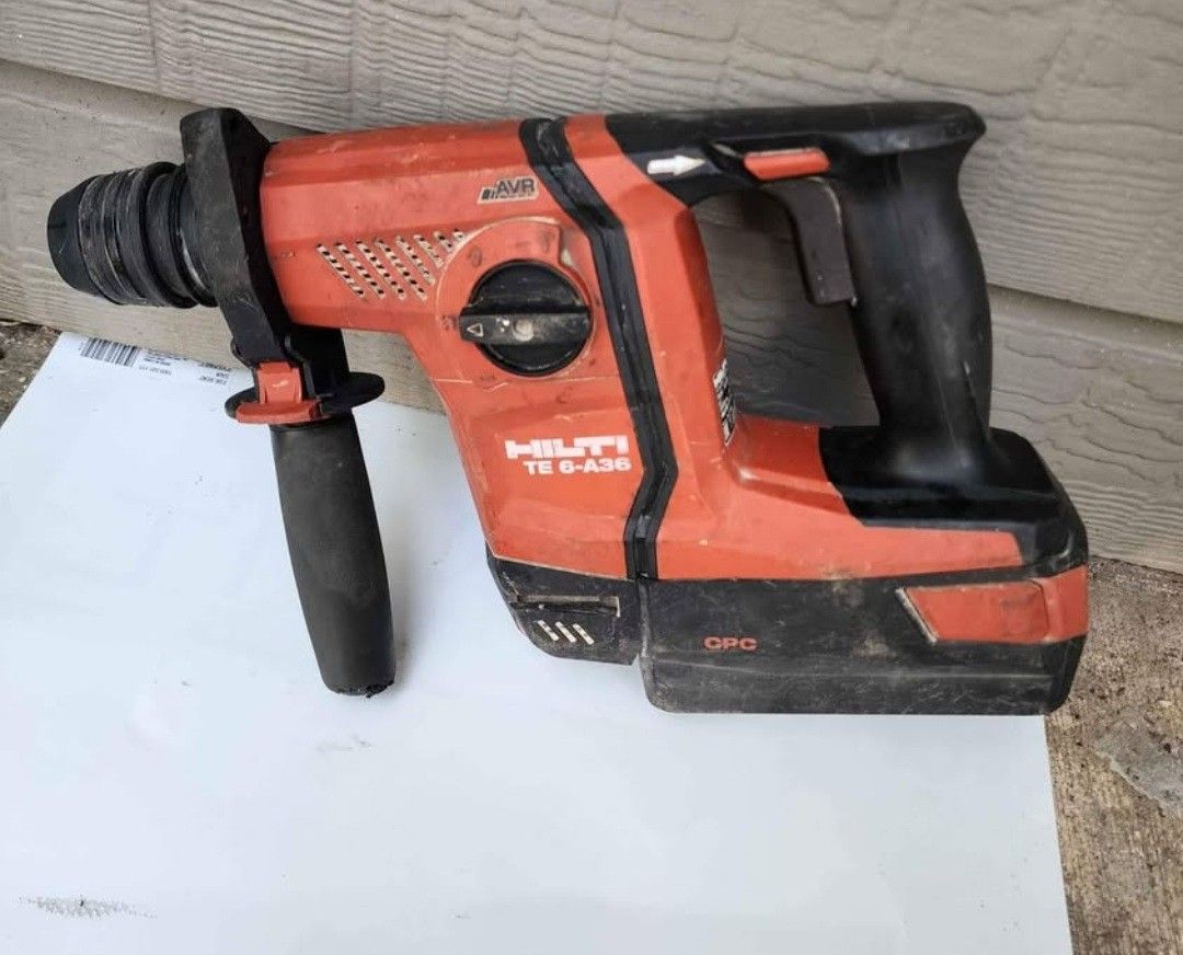 Hilti 36 Volt Lithium Ion 1/2 SDS Plus Cordless Rotary Hammer