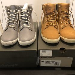 2 Pairs of Timberland Boots…Good Condition!