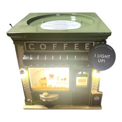 Coffee Time Light-up Pedestal