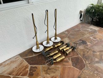 Landscaping lighting very heavy and expensive brass