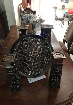 Exotic candle holders