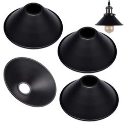 New Vintage Metal Bulb Guard Black Iron 