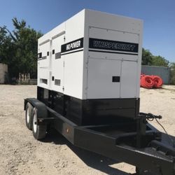 Multiquip DCA180SSJU4F 158kW Trailer Mounted Diesel Generator