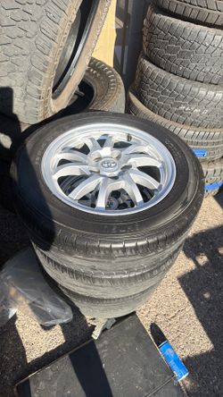 16” TOYOTA PRIUS  STOCK WHEELS AND TIRES
