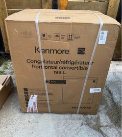 kenmore 7.0cu ft. Convertible Chest Freezer/Fridge White $280 NEW  pick up Only W.63rd St/S.California Ave