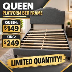 Queen Platform bed frame