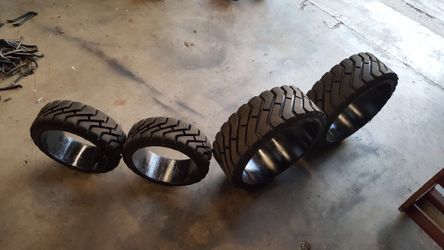 Forklift tires