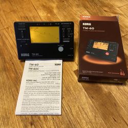 Korg TM-60 Tuner + Metronome