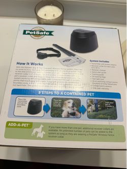 Pet safe compact wireless fence
