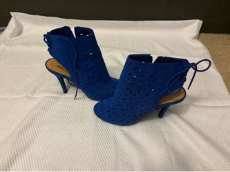 Blue heels