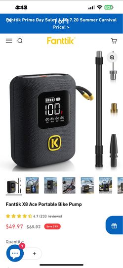 Fanttik X8 Ace Portable Bike Pump