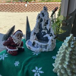 Beautiful Vintage Christmas Fountain Water 💦. (1995)u