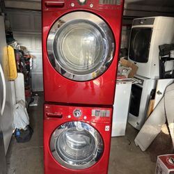 Lg Stackable Washer And Gas Dryer