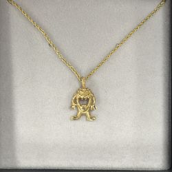 Tasmanian devil necklace