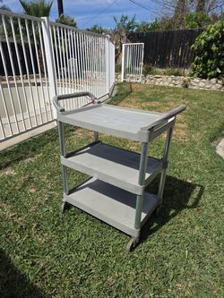 Rubbermaid rolling tray