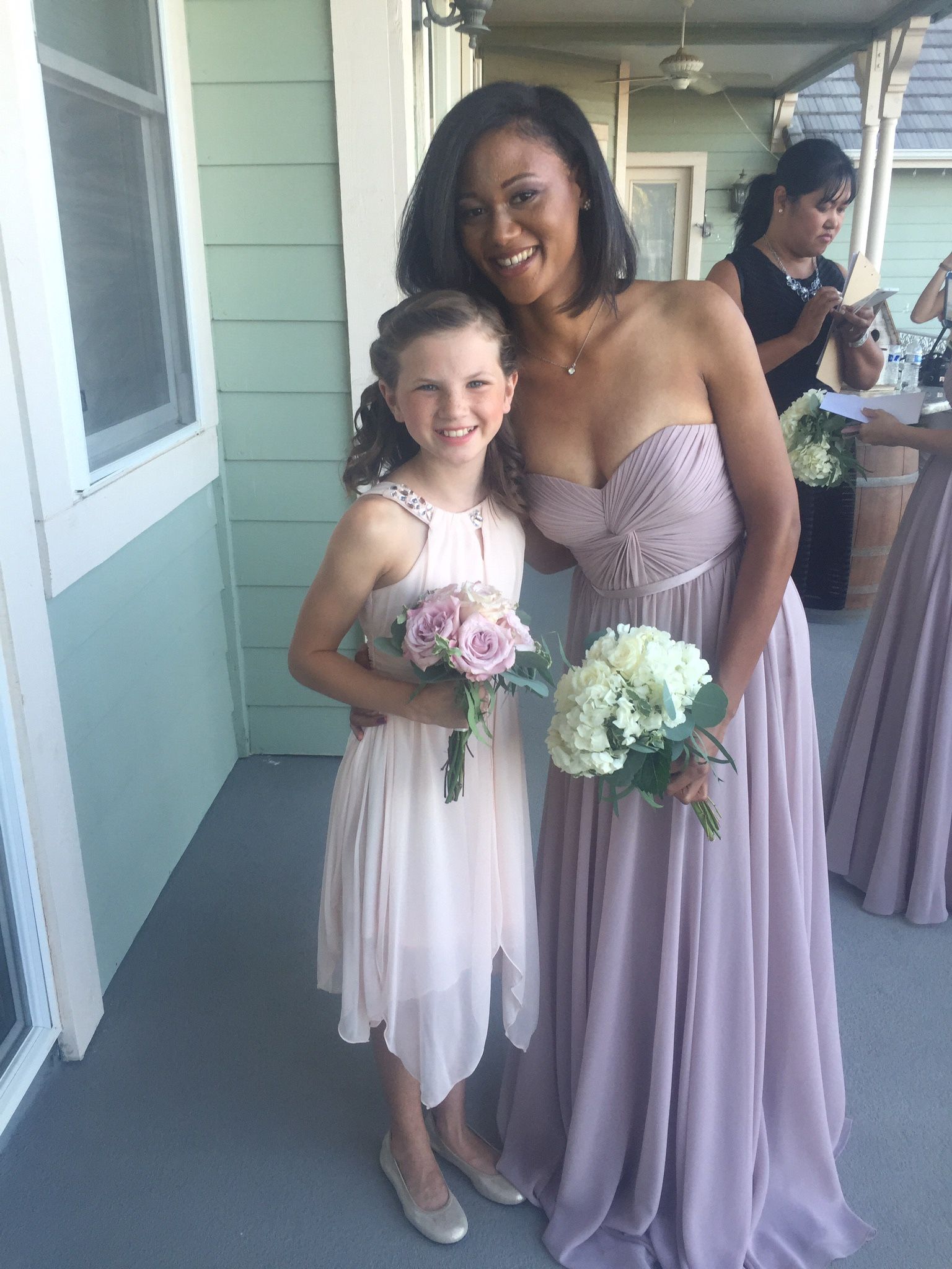 bridesmaid dresses princess A-Line/Princess Square Neck Sleeveless Floor-Length Bridesmaid Dresses –  mollyevers.com main image 1