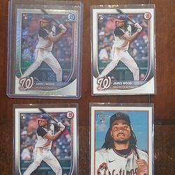 Baseball james wood rc cards