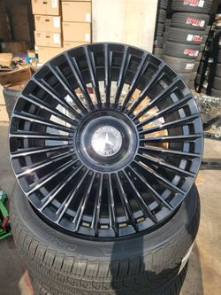 20"new Staggerd  Floating CAPS Wheels & new PIRELLI tires for MERCEDES Benz S(contact info removed)-2026