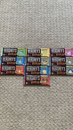 Pokemon Hersheys Bars