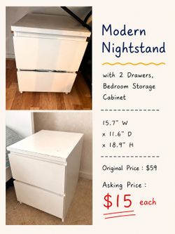 Modern Nightstand