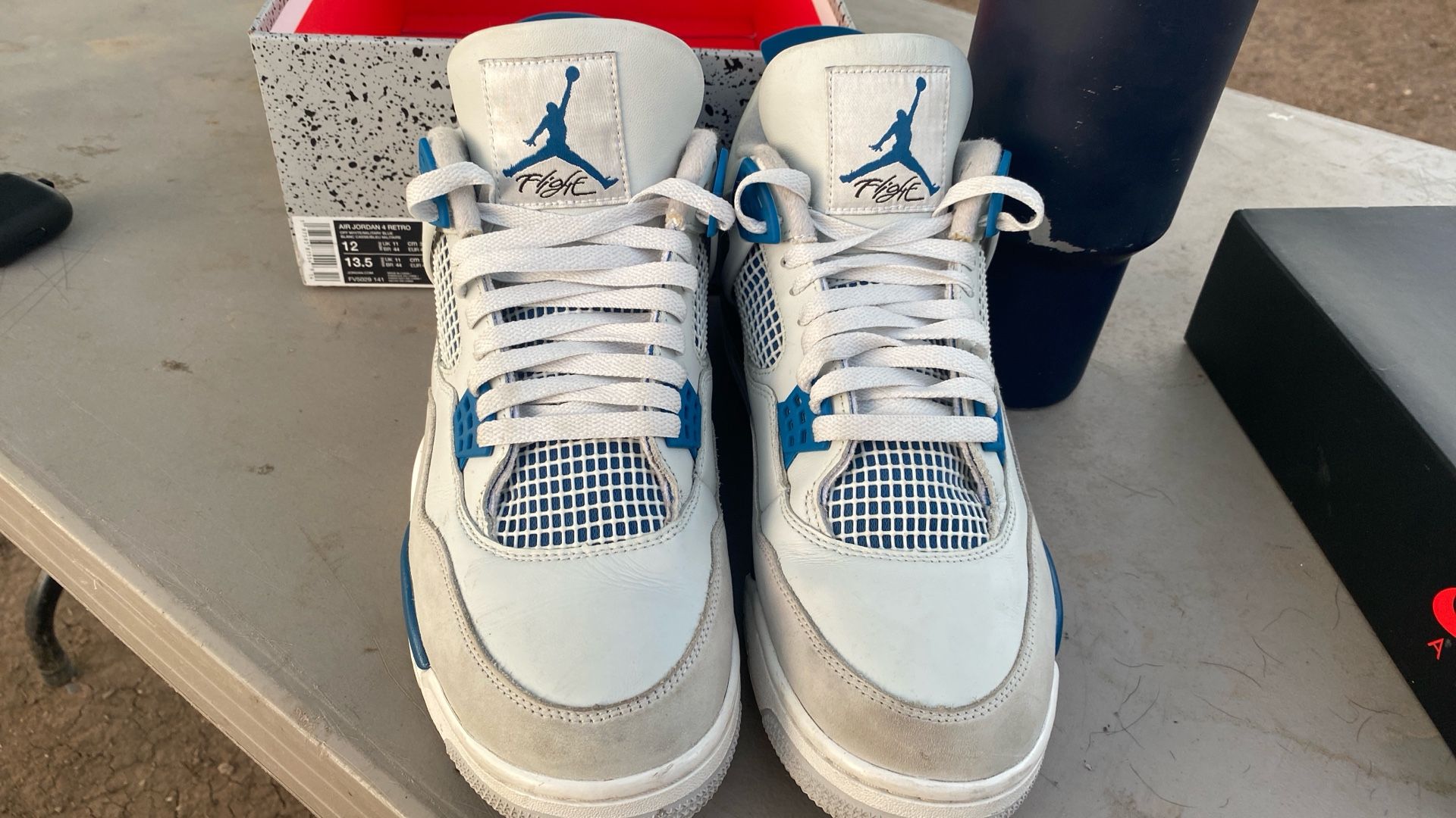 Jordan 4 Retro Military Blue Size 12