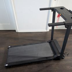 Brand New - Foldable Walking Pad with rails