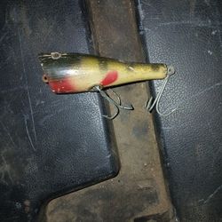 Vintage wooden fishing lure