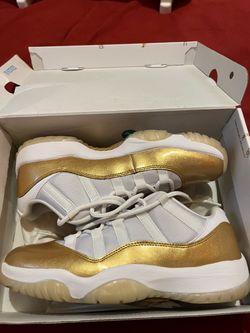 Women’s Air Jordan 11 Retro Low White / Gold