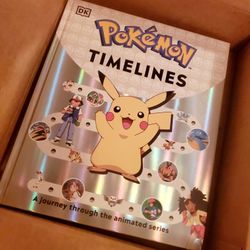 POKEMON TIMELINES BOOK 200 PAGES