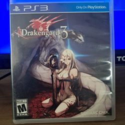 Sony Playstation 3 Ps3 Drakengard 3 Video Game 