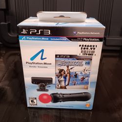 FACTORY SEALED PLAYSTATION 3 MOVE BUNDLE