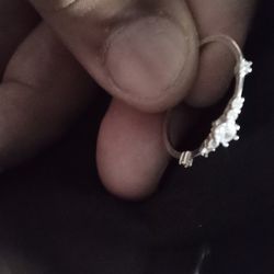 Real 925 Silver Diamond 💍 Ring