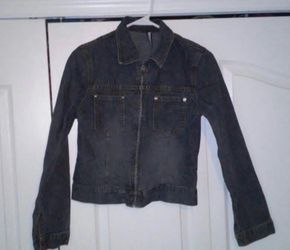 Junior jean jacket size small