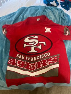 Vintage rare Salem San Francisco 49ers all over print t shirt xl