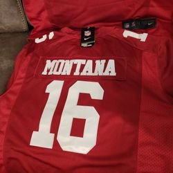 49ers Joe Montana Throwback Jersey