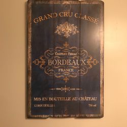 Wooden France Picture