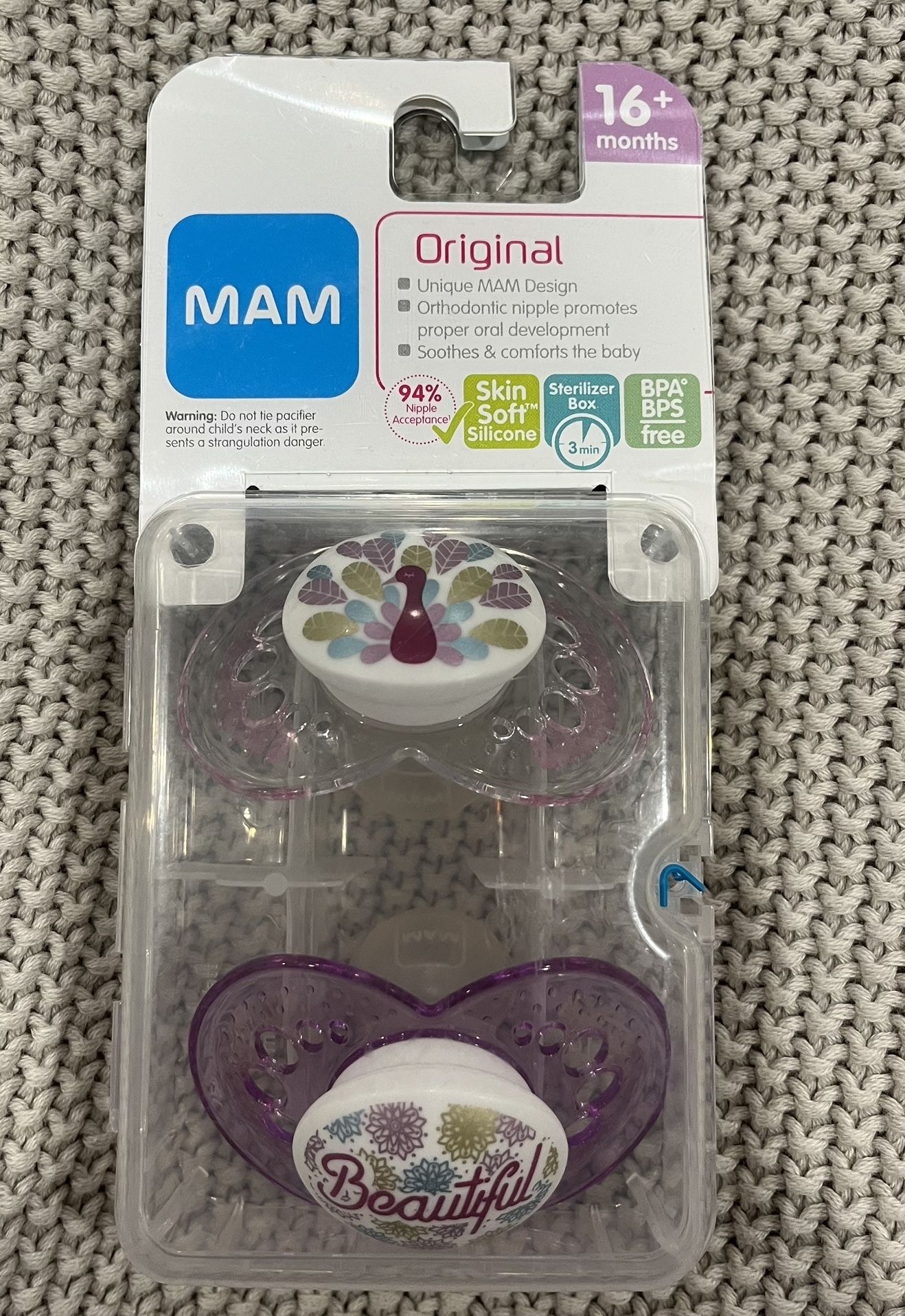 MAM Pacifier For 16+ Months New