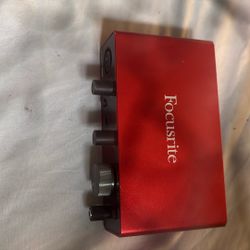 Focusrite Audio Interface (Like New) 