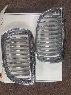 BMW 1 Series 120I 130I E87 E81 Chrome Grill Set