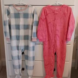 Carter's Footed Pajama Set of 2 Size 4T