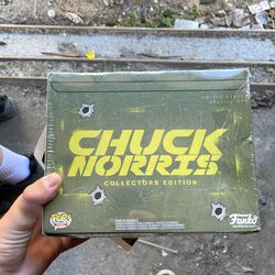 Chuck Norris funko pop collectors edition