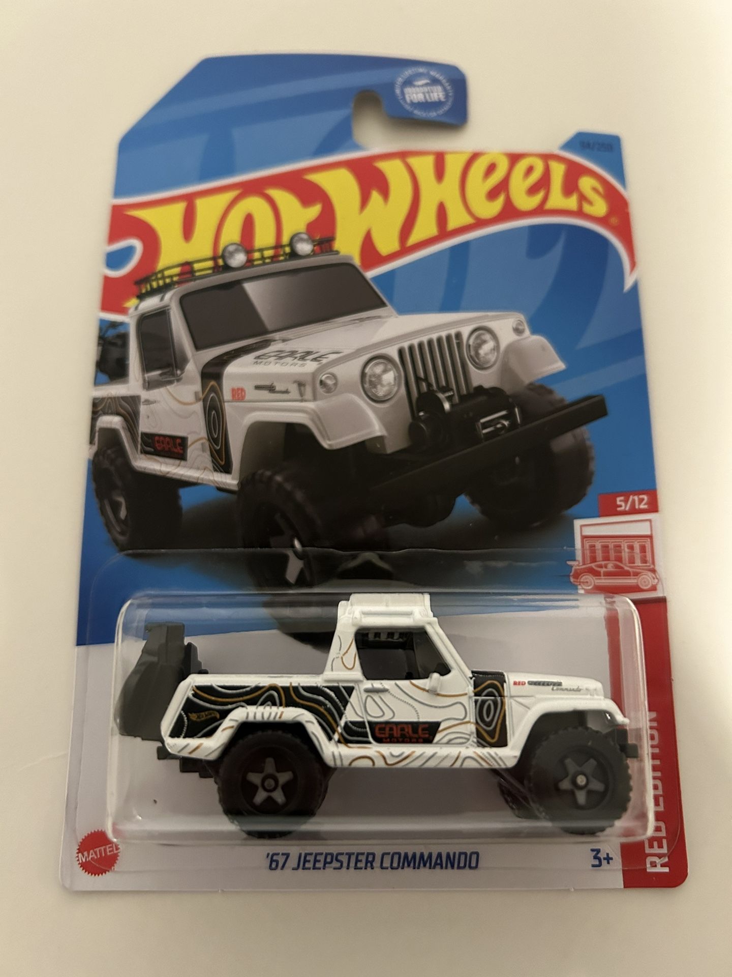 Hot Wheels Red Edition ‘67 Jeepster Commando