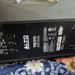 Alto Professional TS315 powered speaker 2000W