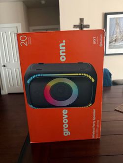 Brand-New onn. Groove Wireless Party Speaker – Sealed
