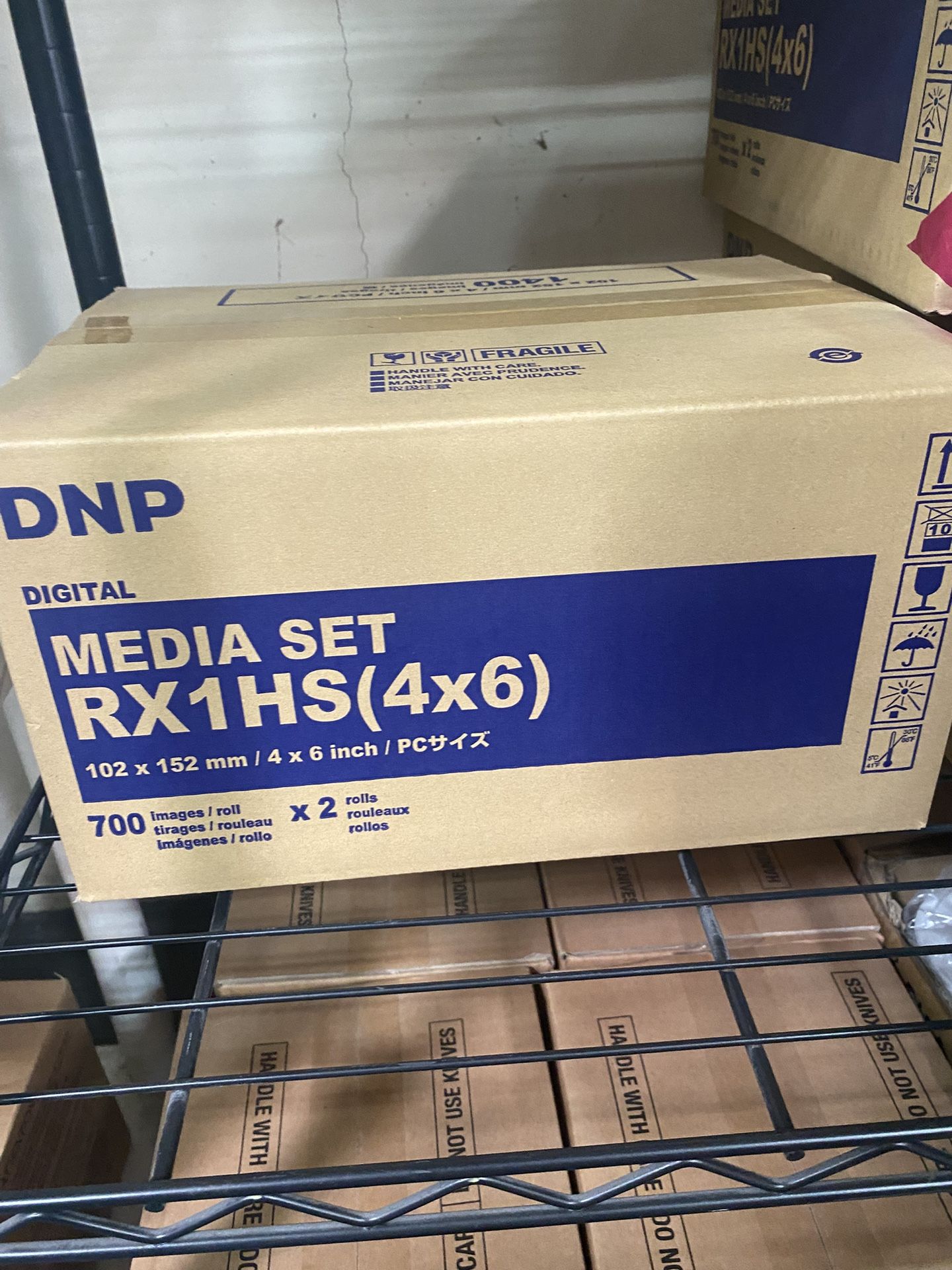 DNP RX1 Printer Media Kit- 1,400 Prints Total