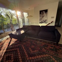 Room and Board Sofa With Left Arm Chaise 