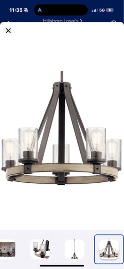 chandelier (5 light)