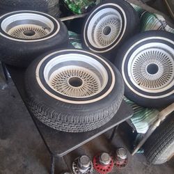 14x7s Wire Wheels/ Spokes