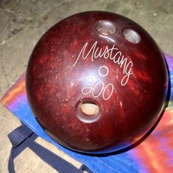 Mustang Bowling Ball