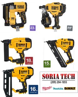 Dewalt Nailers — price on descripción
